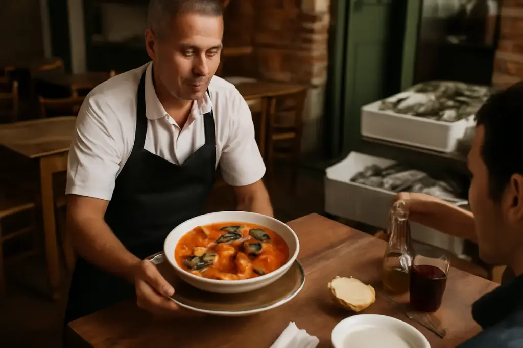 Dove provare le zuppe di mare tradizionali? La trattoria che evita compromessi sulla freschezza